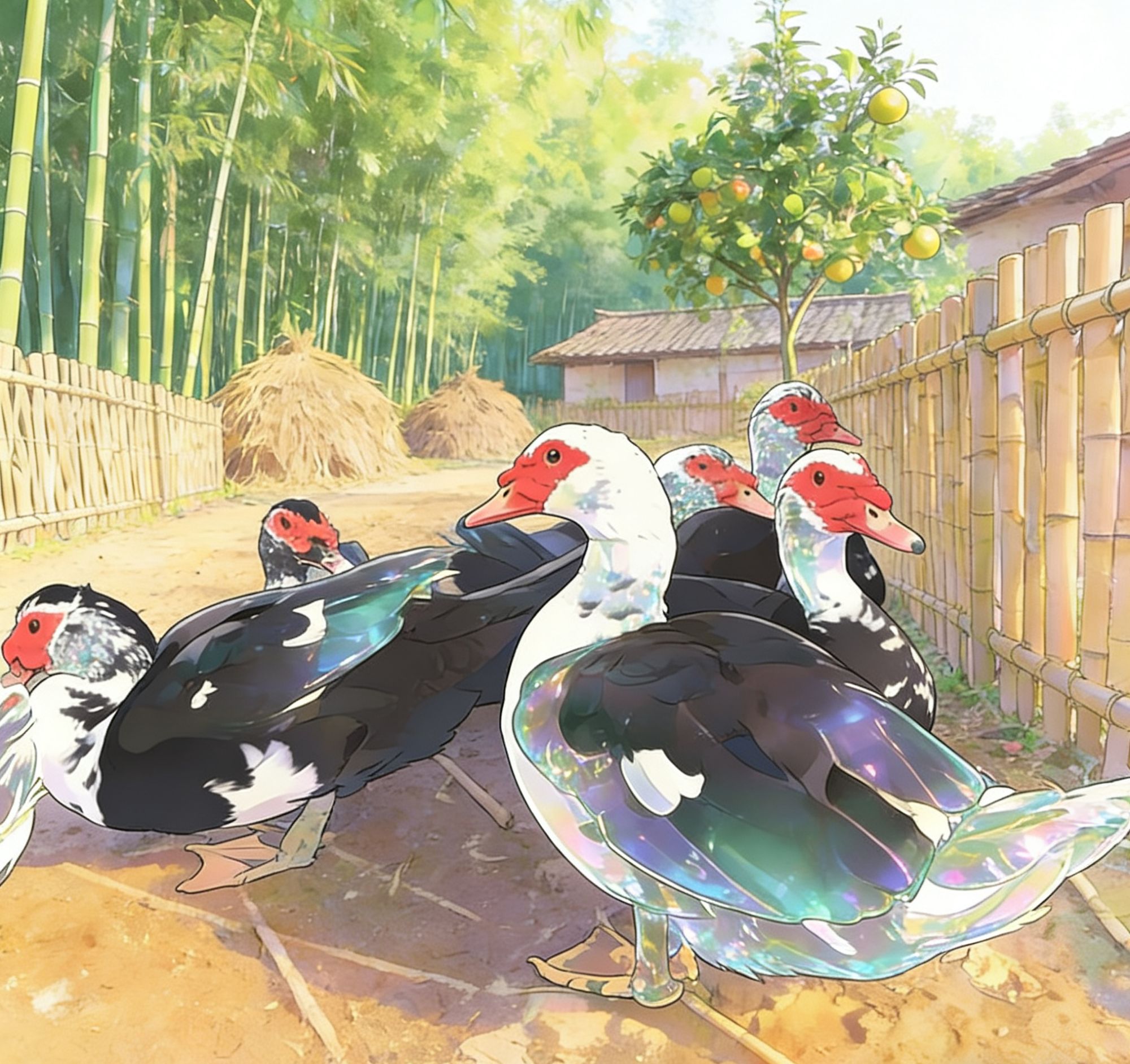 正宗农家散养番鸭可炖汤冷链配送