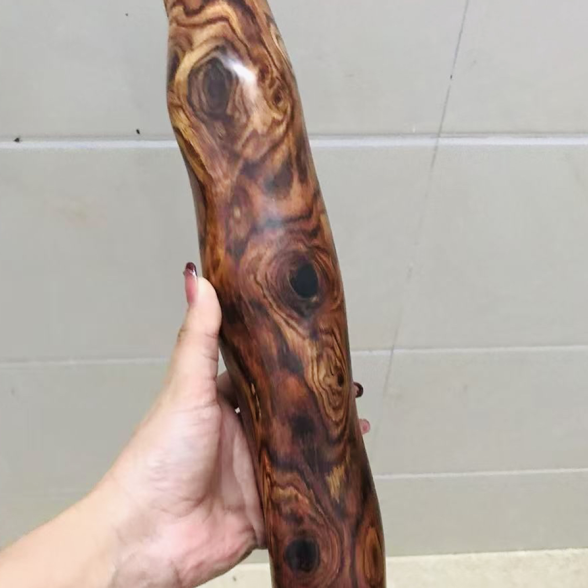 海南黄花梨天眼横财木棒