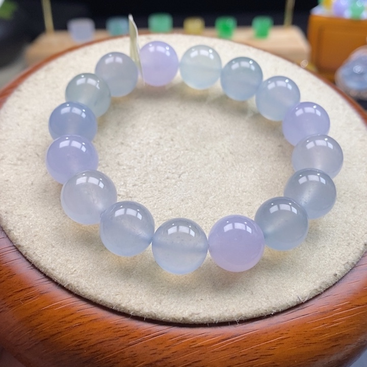 翡翠吊坠(不含链)未镶嵌翡翠高冰糖果色手串