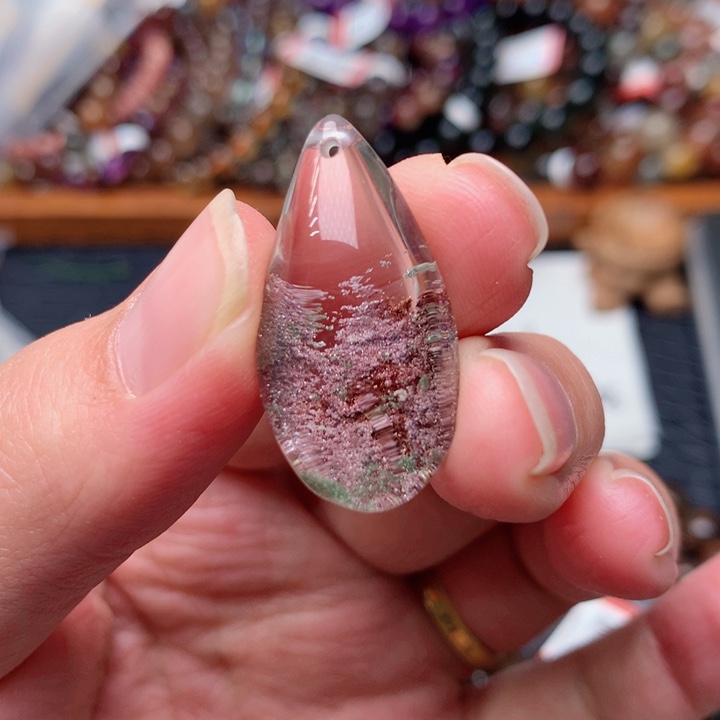 未镶嵌吊坠(赠链)水晶