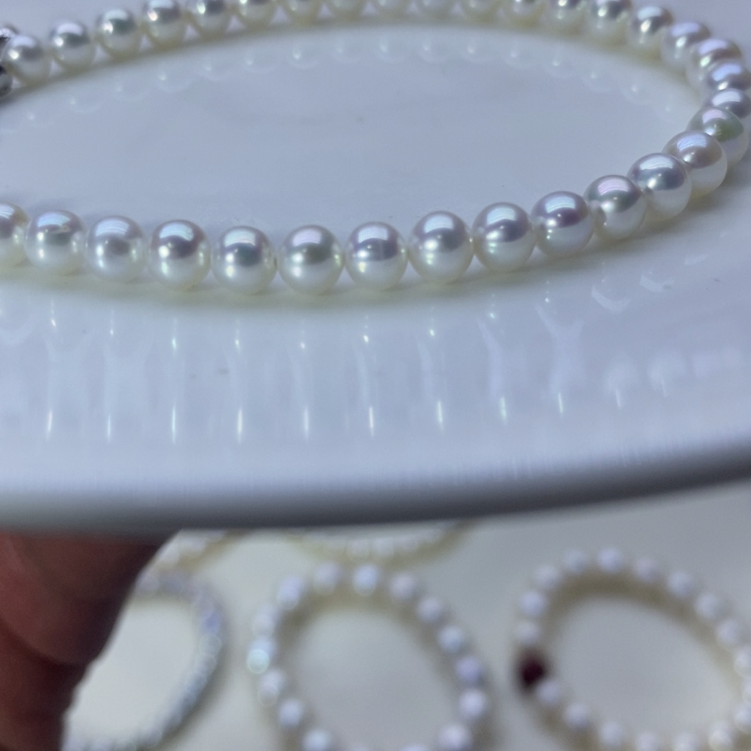 淡水珍珠手链未镶嵌糖*头