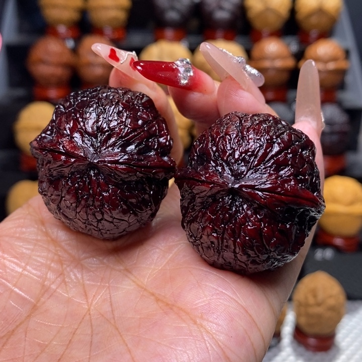 文玩核桃把件金丝绣球29号39尺