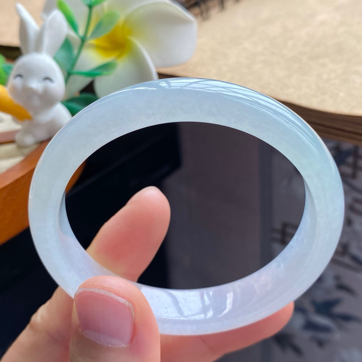 3.4批1441号手镯，53.8-47.6-12.3-7.1！贵妃！适合正圈51.8的戴