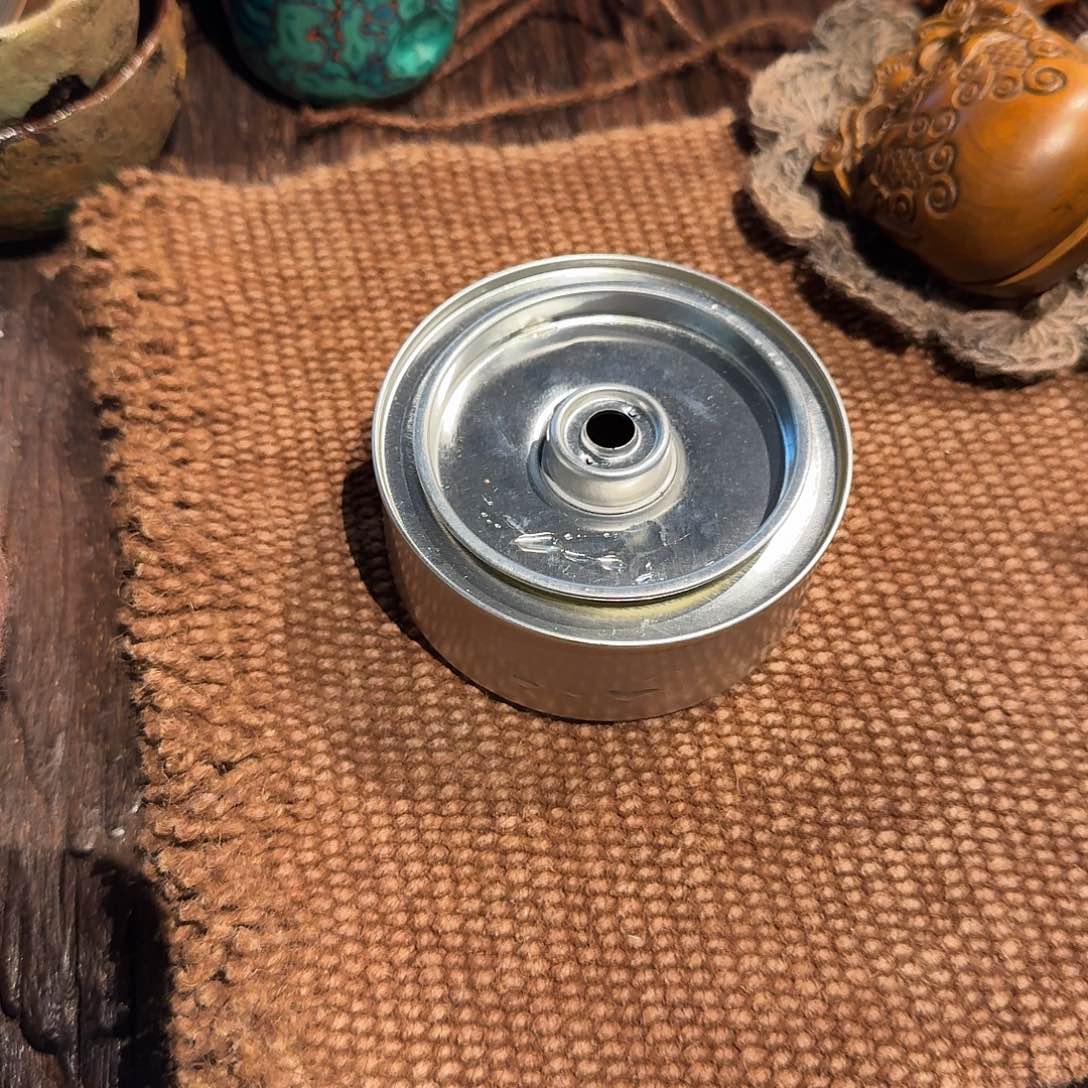 夏*耗牛毛柿染茶席加破布。