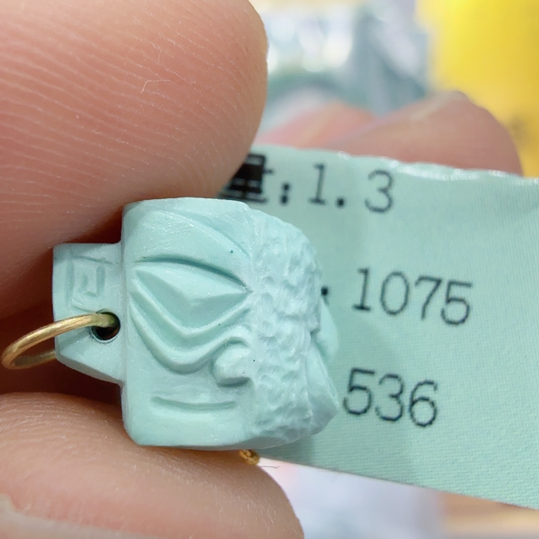 绿松石未镶嵌配饰