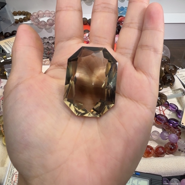 未镶嵌手链水晶黄水晶