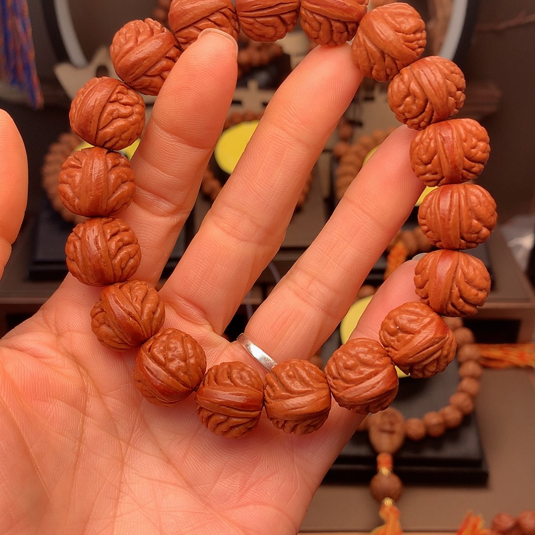 桃核吊坠荔枝新品17