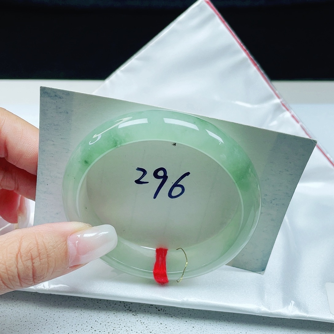 翡翠未镶嵌手镯 正圈54+