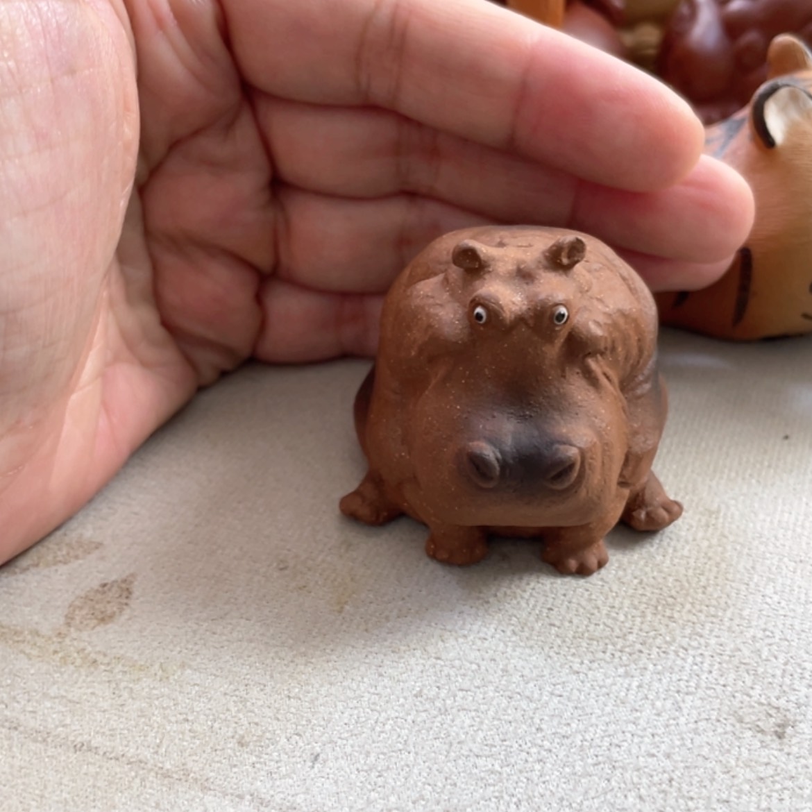 【闪购商品】紫砂茶宠P**G紫砂河马