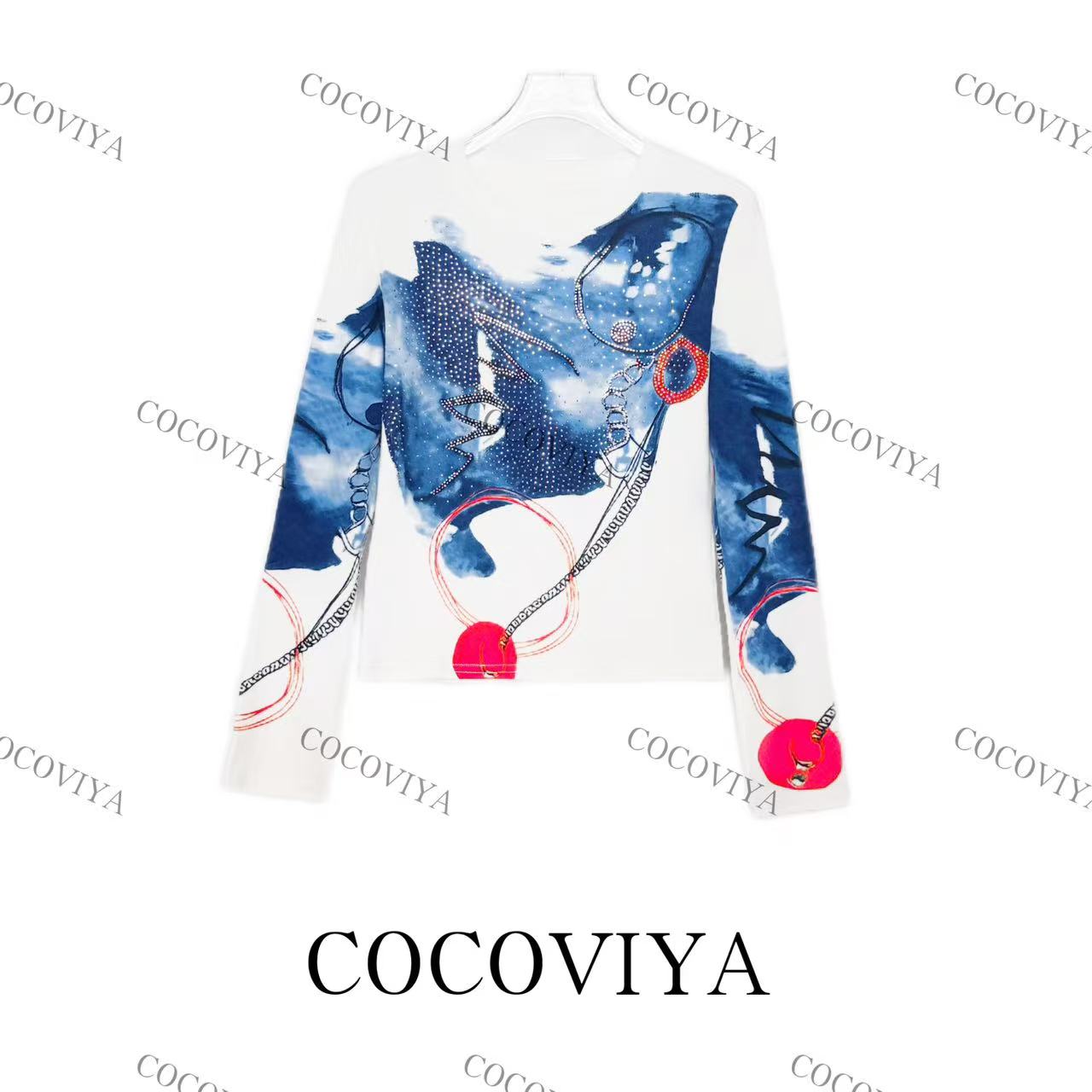 【XY】COCOVIYA 设计感春夏打底时尚百搭休闲上衣26C-277