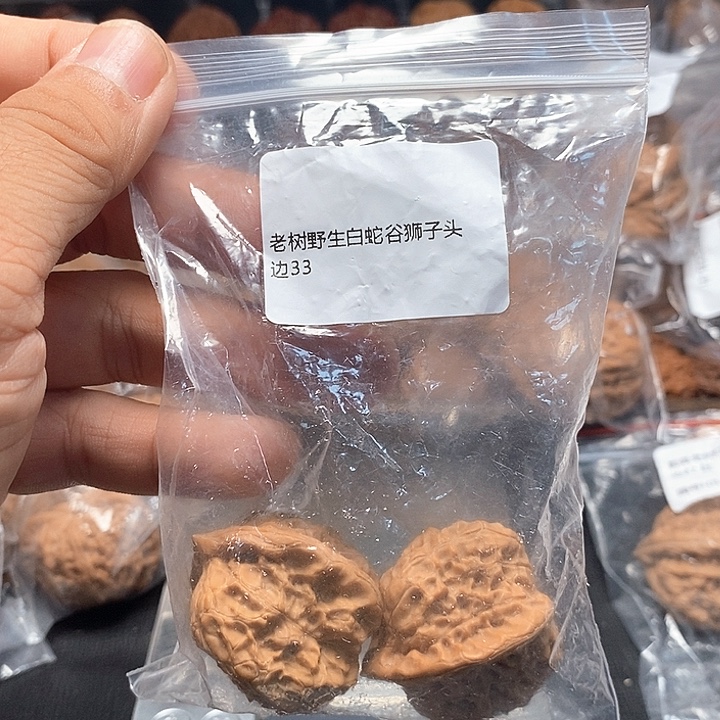 河***宝文玩核桃白蛇谷33