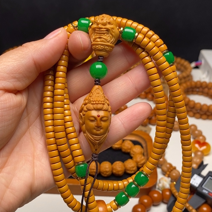 猴头核桃吊坠精品猴头