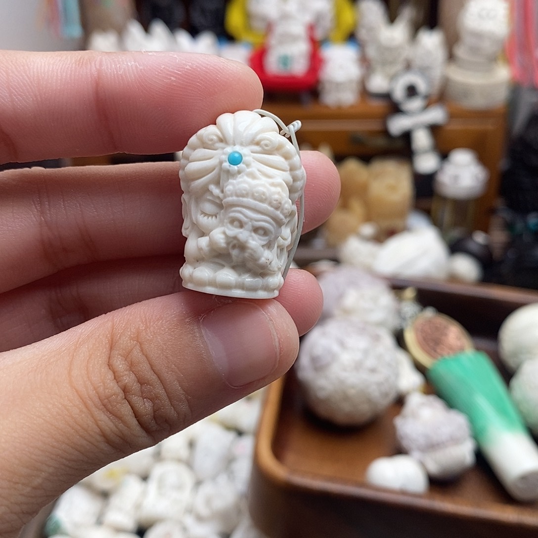 鹿骨把件c29小扎基拉姆