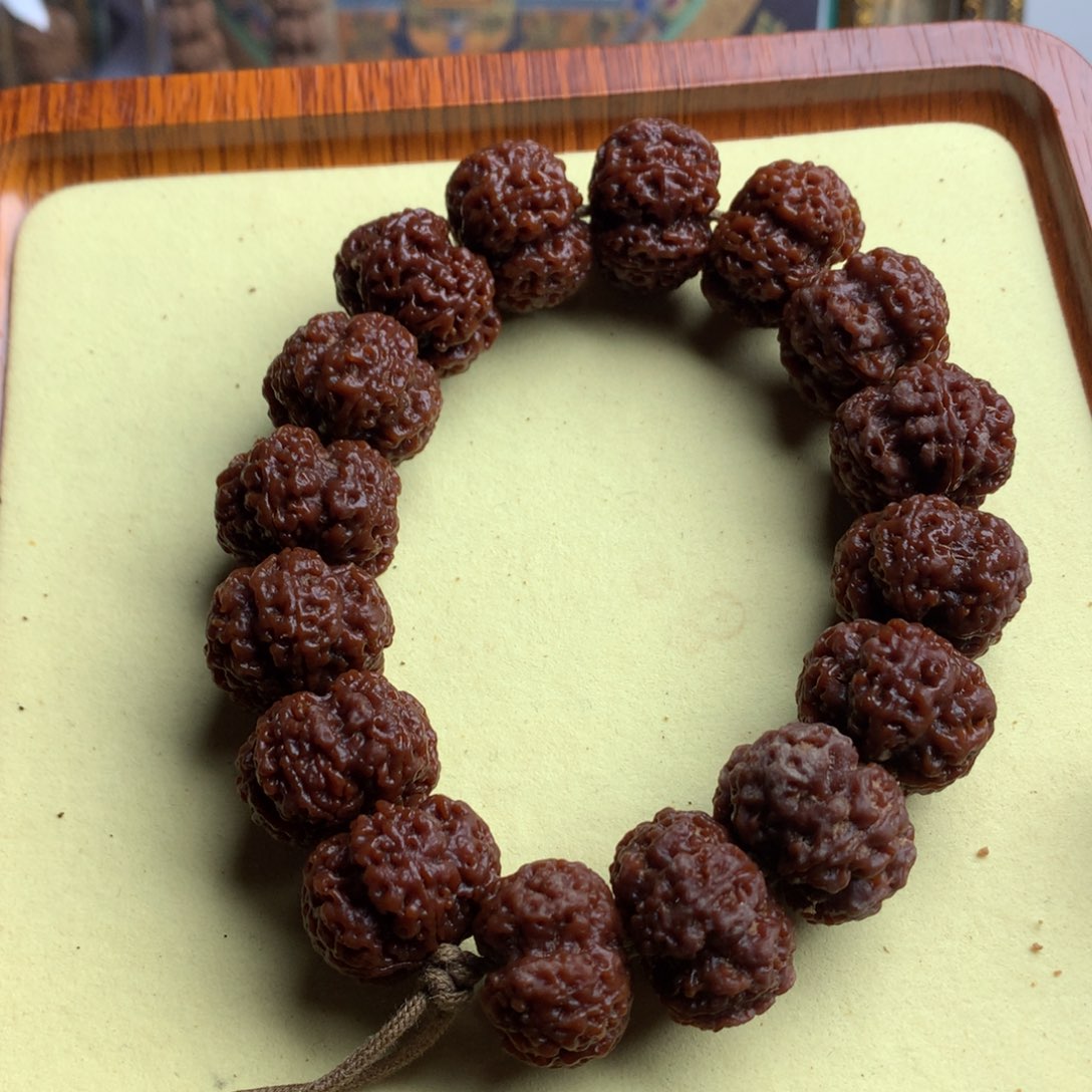 金刚菩提手串24深沟梅花