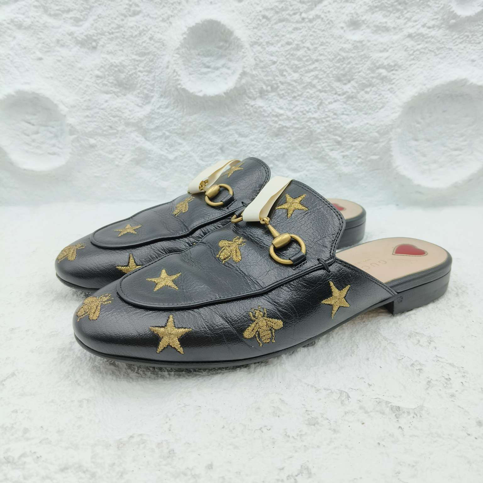 古驰/gucci/36码/星星半拖/非全新