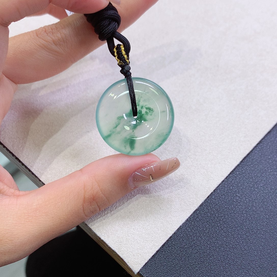 翡翠未镶嵌吊坠(不含链)27-6