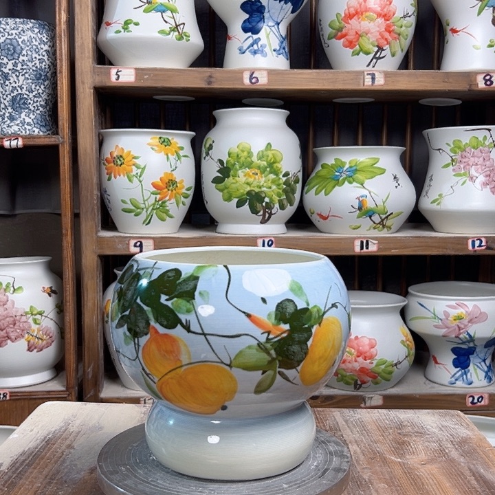 摆件1油画户户户新款新款陶瓷