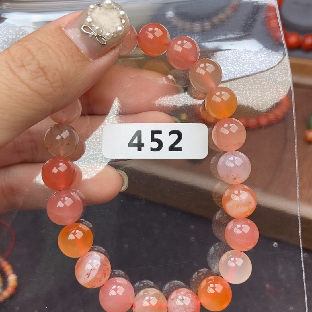 南红玛瑙未镶嵌手串