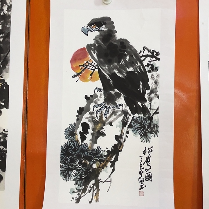 国画张圣敏先生纯手绘作品