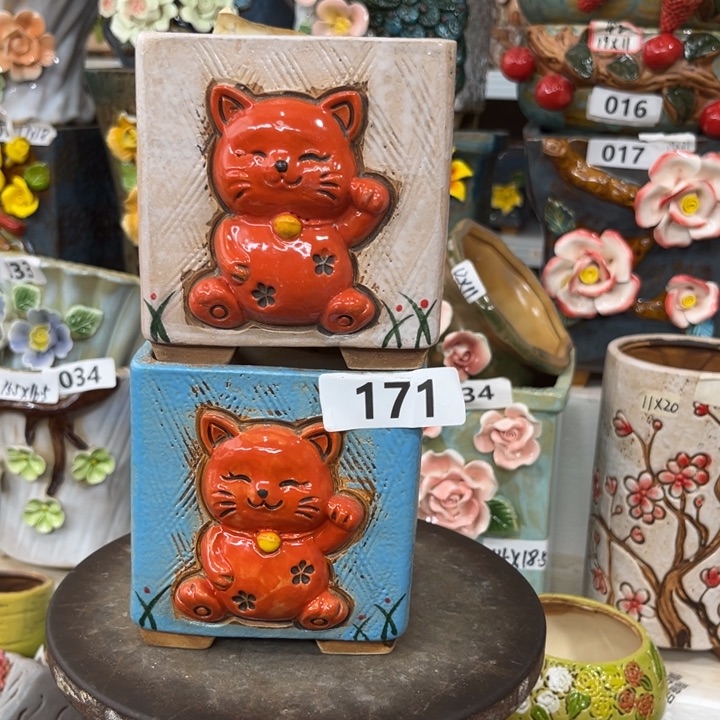 紫砂花盆粗陶材质多肉花盆