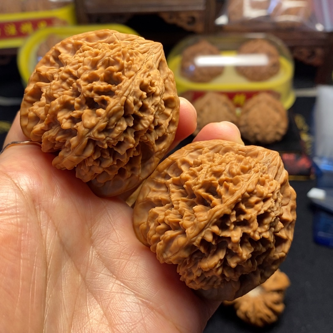 桃核把件全品满天星45