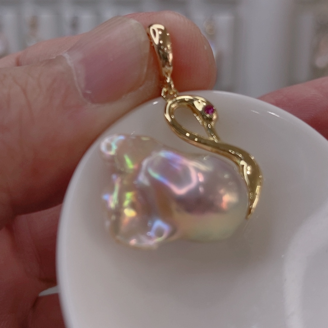 颈饰未镶嵌淡水珍珠