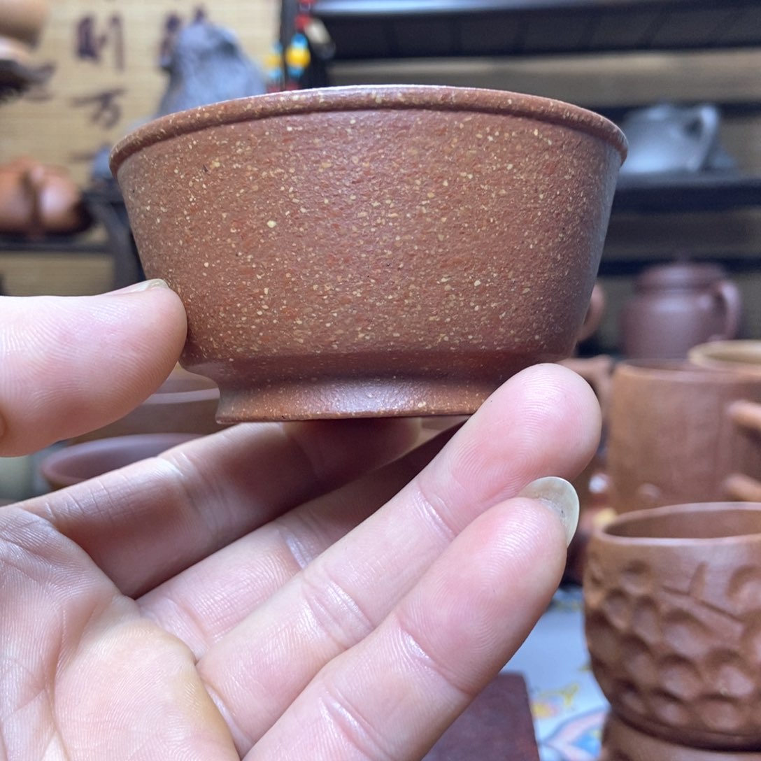 紫砂茶杯紫砂主人杯100毫升