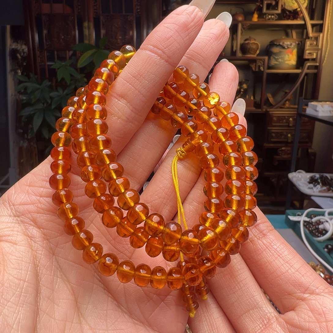 琥珀未镶嵌裸石抚顺琥珀20511六