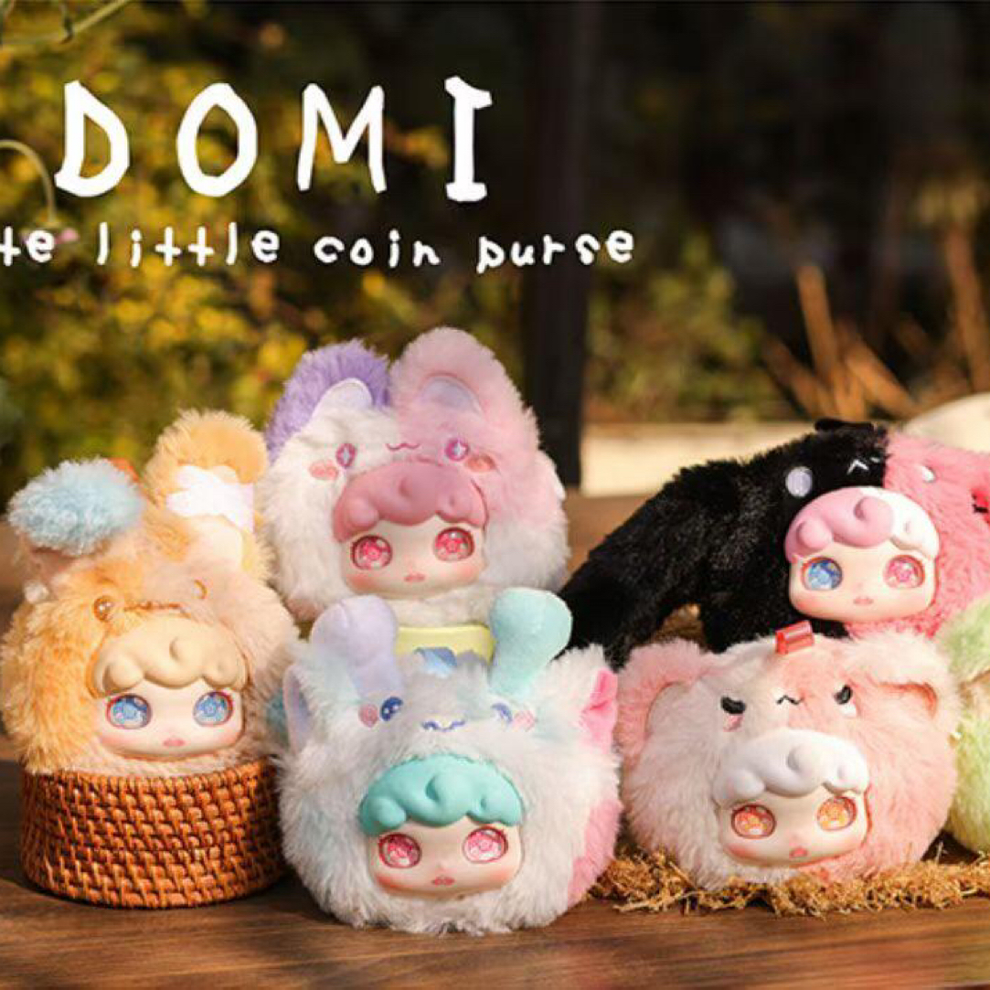 Domi【拼拼世界】潮玩盲盒 毛绒 挂件系列