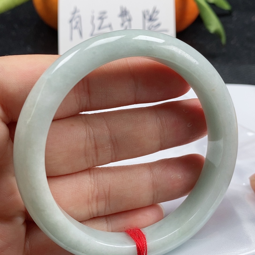 【闪购商品】翡翠手镯未镶嵌308号，60-61圈口