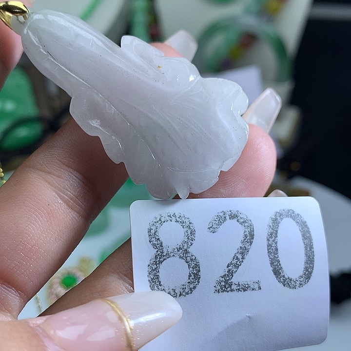 翡翠未镶嵌吊坠(不含链)翡翠