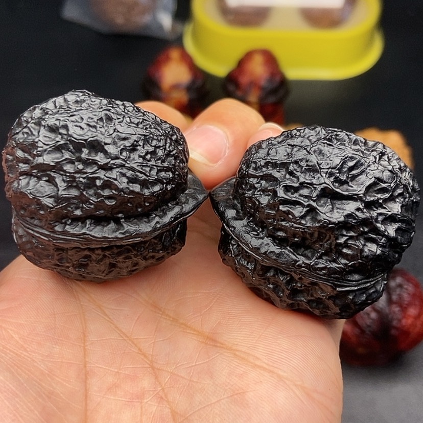 【闪购商品】把件文玩核桃40尺玄武蟾王