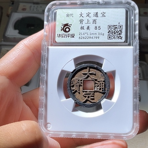 铜大定通宝背上酉4799