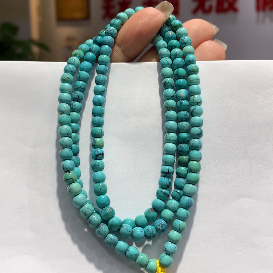 绿松石未镶嵌长链