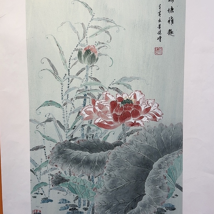 国画书法作品多次参加