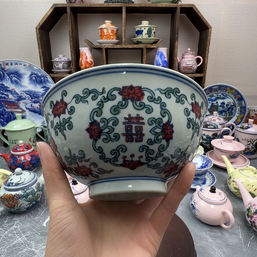 陶摆件景德镇陶瓷567老厂瓷125