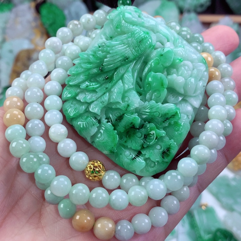 【闪购商品】翡翠未镶嵌吊坠(不含链)