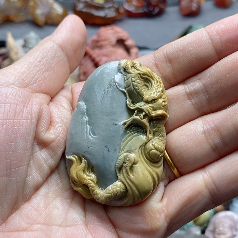 【闪购商品】未镶嵌吊坠定制石英质玉