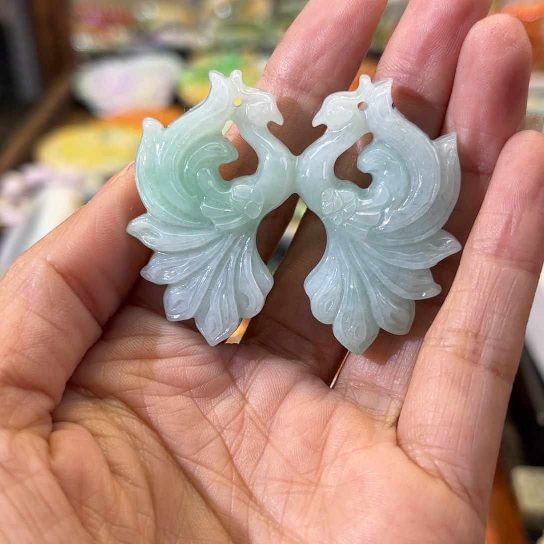 翡翠颈饰未镶嵌待编款