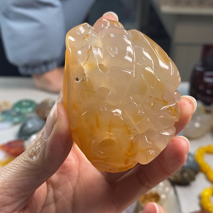 玛瑙/玉髓吊坠(不含链)未镶嵌