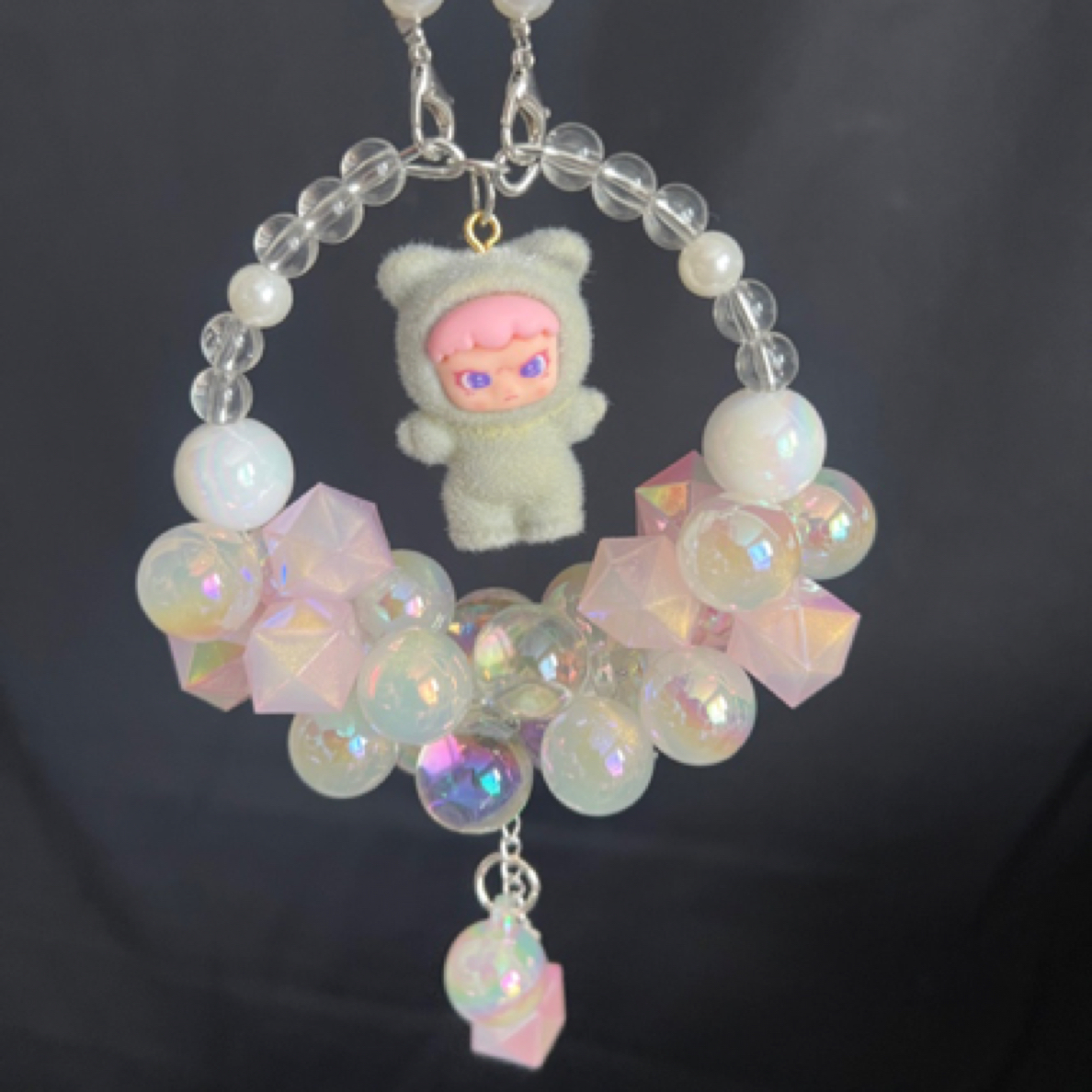 【毛球潮玩DIY专属宠粉车挂】潮流创意居家摆件