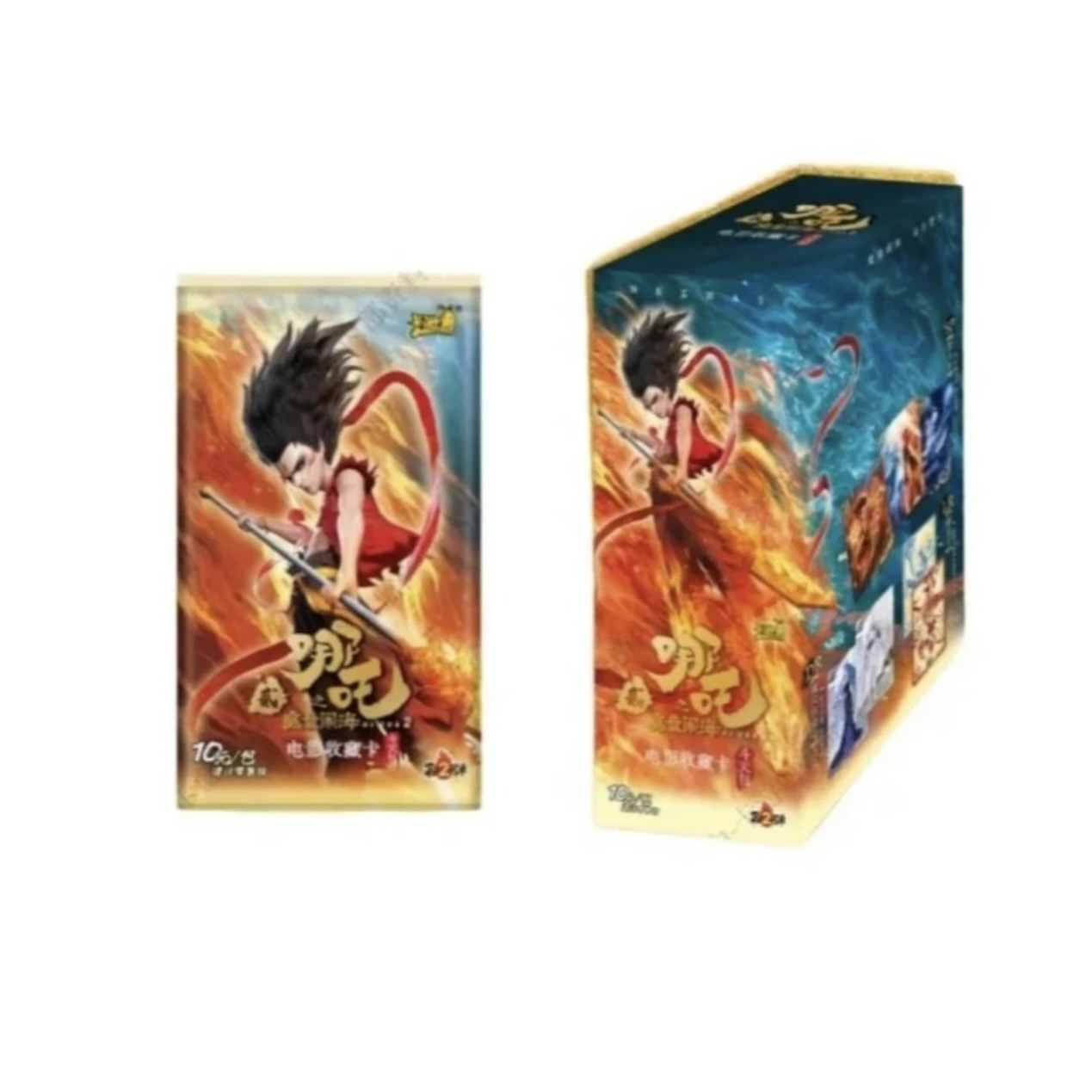 卡游【抓龙新人浮浮】卡游《哪吒之魔童闹海》斗天包第二弹电影收藏卡