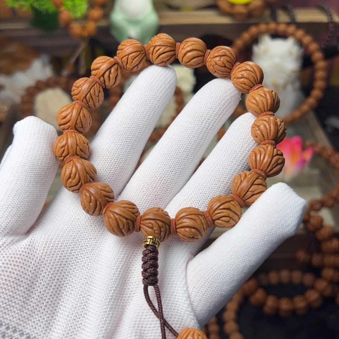 桃核手串祥云手持14