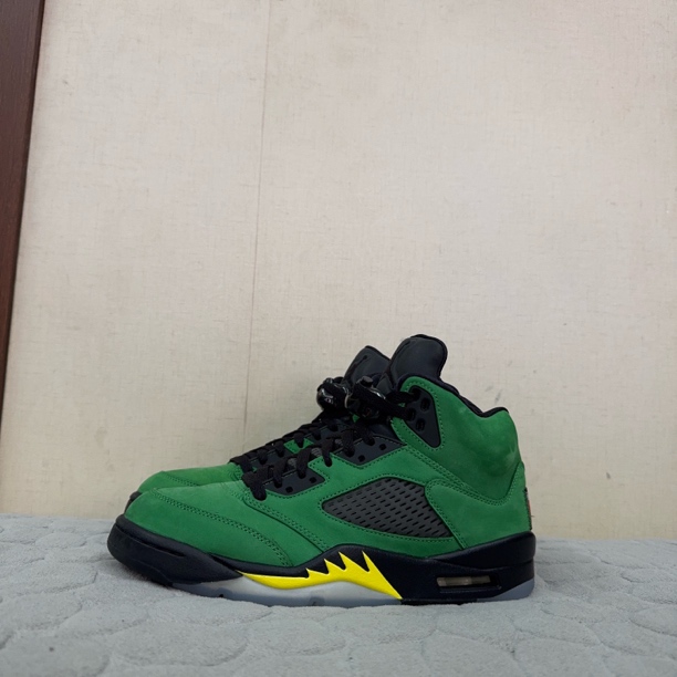99新 AIR JORDAN 42码/aj5绿色/原盒/99新/篮球鞋