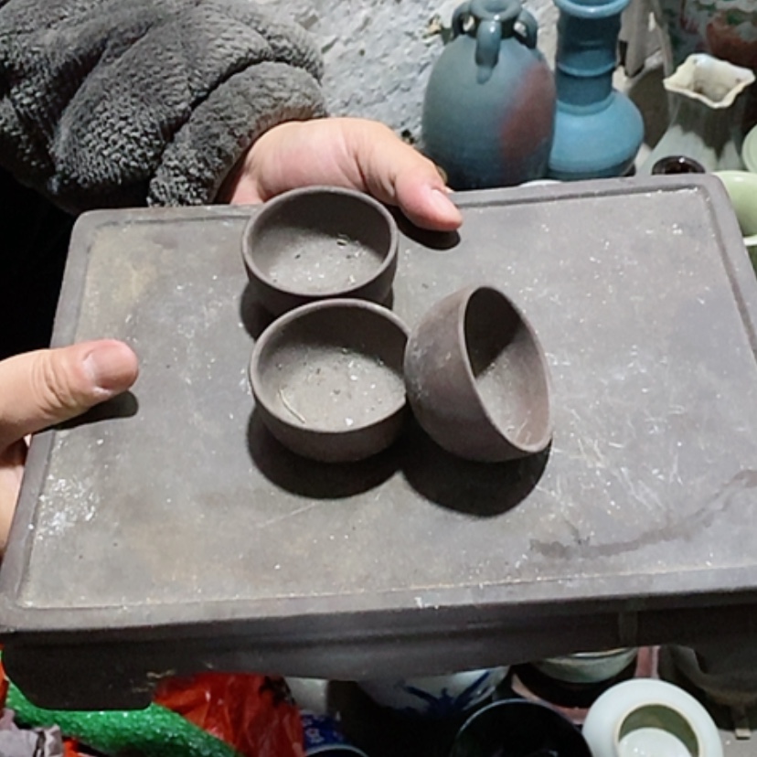 【闪购商品】瓷片不***平景德镇现代工艺品