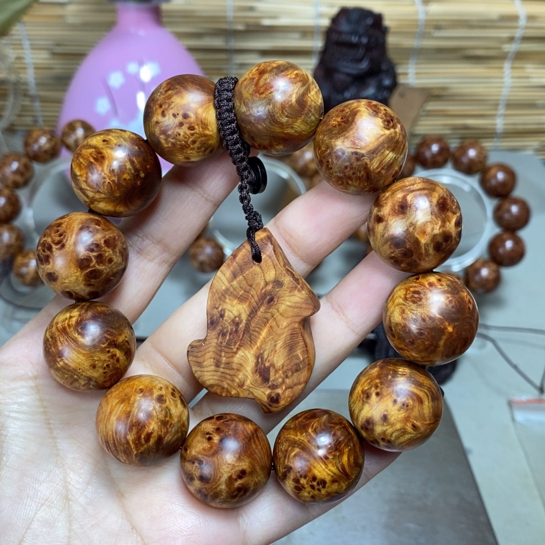 平***1手串/手链柏木（崖柏）