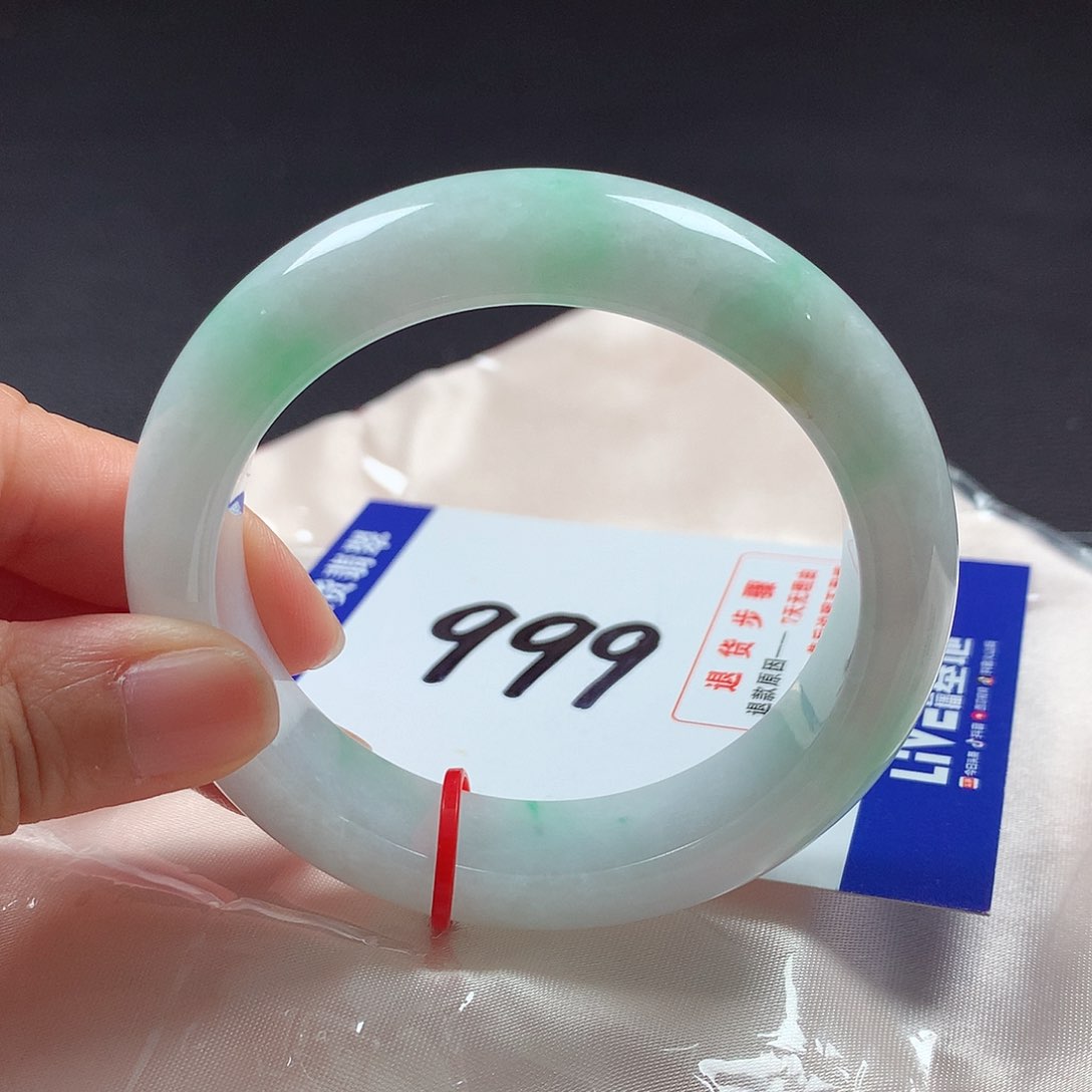 翡翠未镶嵌手镯手镯001840