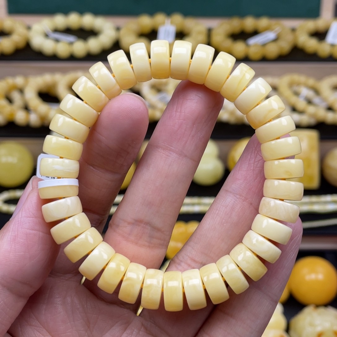 琥珀裸石未镶嵌琥珀蜜蜡