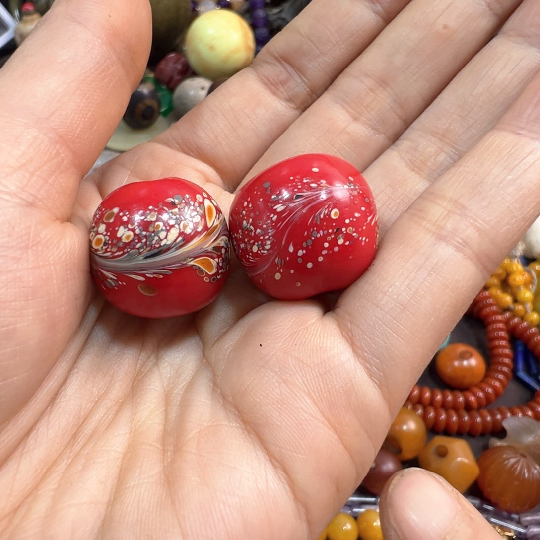 琥珀裸石未镶嵌做工精致大方精致