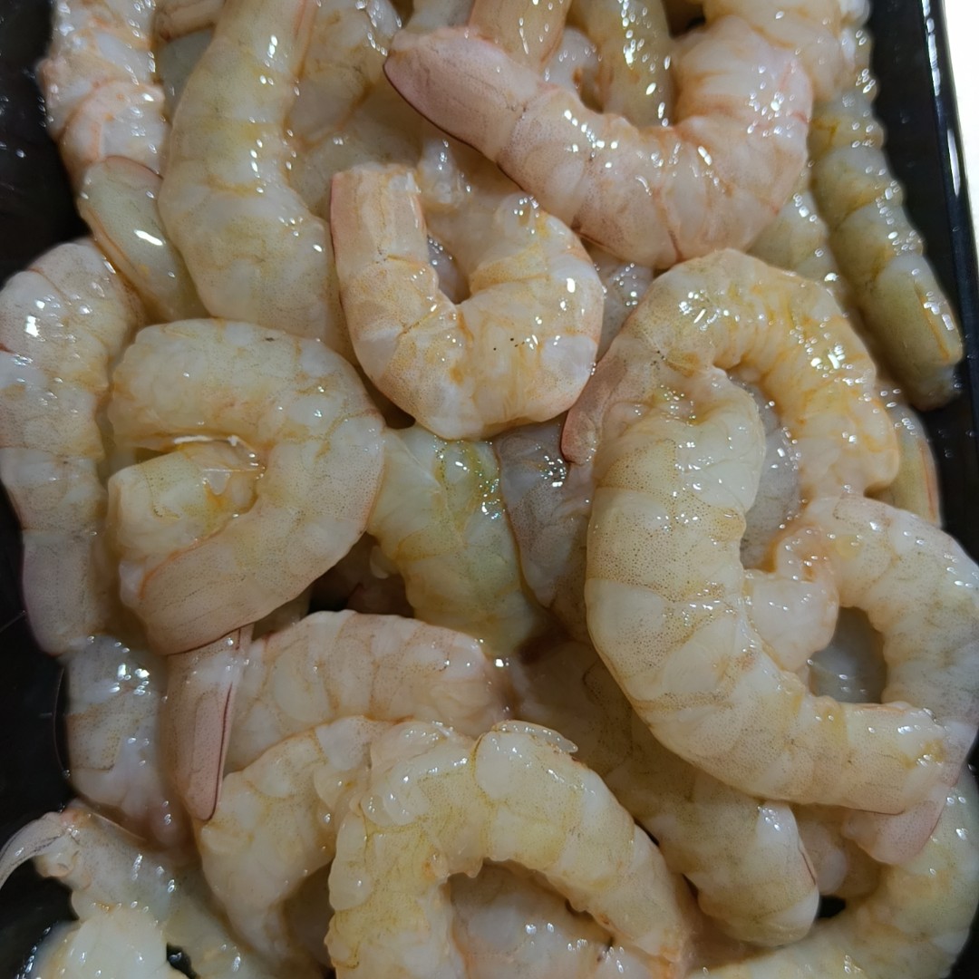 新鲜的野生大虾仁